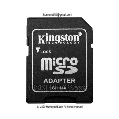 Adapter สำหรับแปลง Micro SD เป็น SD Card - homenet48