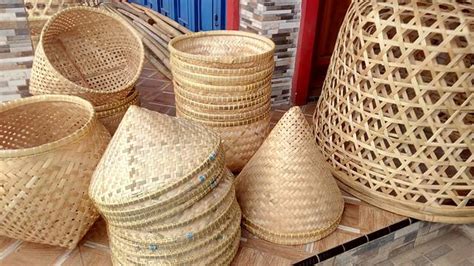 jual anyaman bambu kirim  sukoharjo custom ready stock bambu