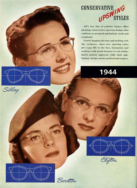 Frame Friday. Have a quick look at these swinging styles from 1944