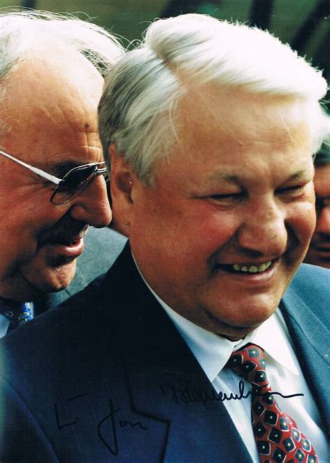 Boris Jelzin ( ︎ 2007) / Helmut Kohl ( ︎2017) Grossfoto | Kaufen auf ...