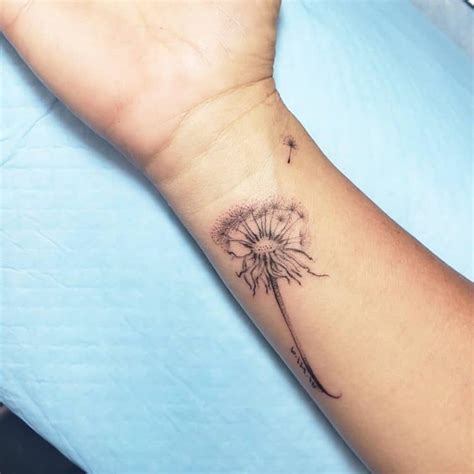 103 Impressive Dandelion Tattoos