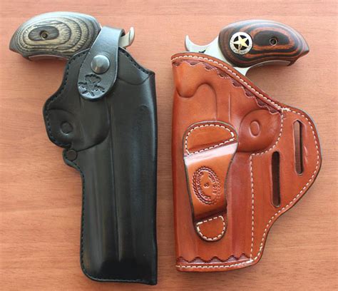 USA MADE Bond Arms Derringer Handmade leather derringer 45 410 holster ...