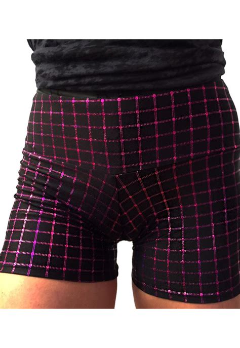 fit pink checkered shorts  fit apparel