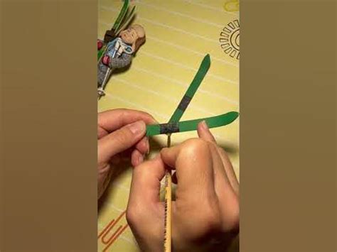Лыжи своими руками для ватной игрушки или куклы. Diy - YouTube