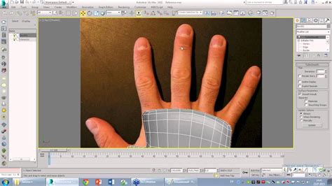 Делаем модель руки в 3d max - YouTube
