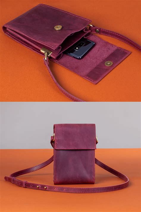 Сell Phone Shoulder Bag, Boho Phone Bag, Phone Case Bag, Phone Purse