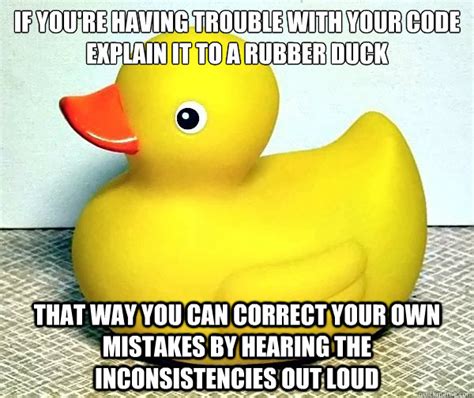 Actual Advice Rubber Duck memes | quickmeme