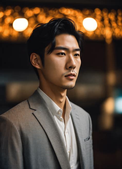 Lexica - Photo essay of handsome japanese male model, Japanese arena