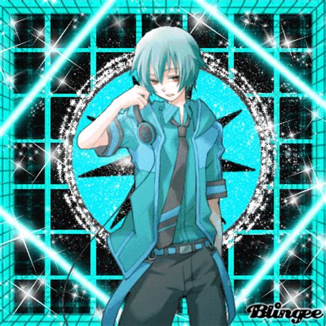 Anime Boy Blue Picture #114641988 | Blingee.com