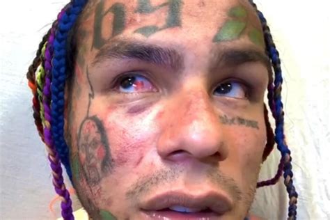 6ix9ine's Girlfriend Arrested for Allegedly Punching Tekashi