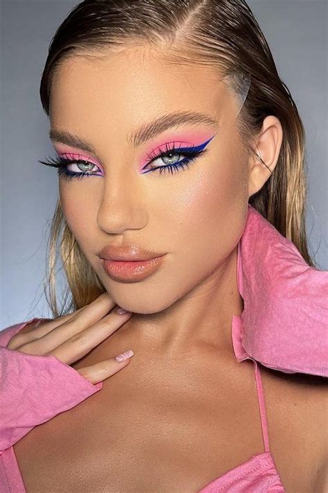 40 spectacular pink makeup looks – Artofit