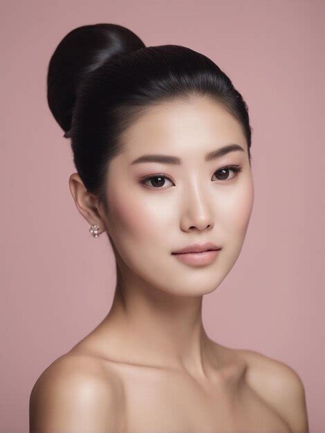 Premium AI Image | chignon