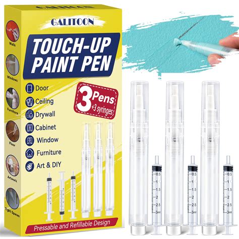 Amazon.com: Touch Up Paint Pen, 3 Pack Paint Touch Up Pens Fillable