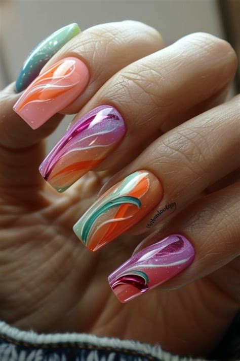 pin  janice chapman  nail art spring nail art nail designs