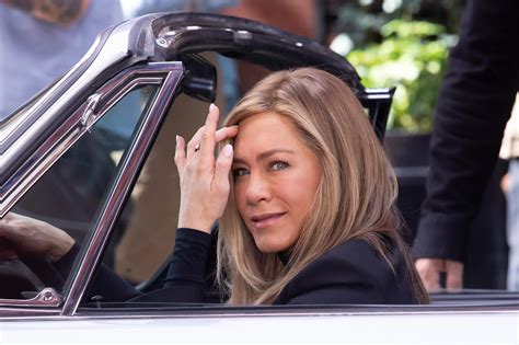 Stephen Colbert Went Off Script With Jennifer Aniston And Asked