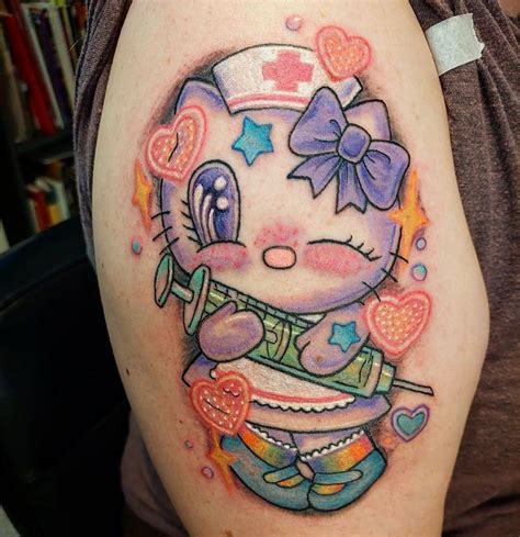 Tattoo • Тату Хэллоу Китти