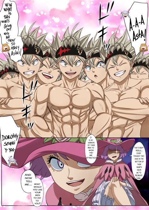 Rule 34 - 3girls asta (black clover) big breasts black clover black ...