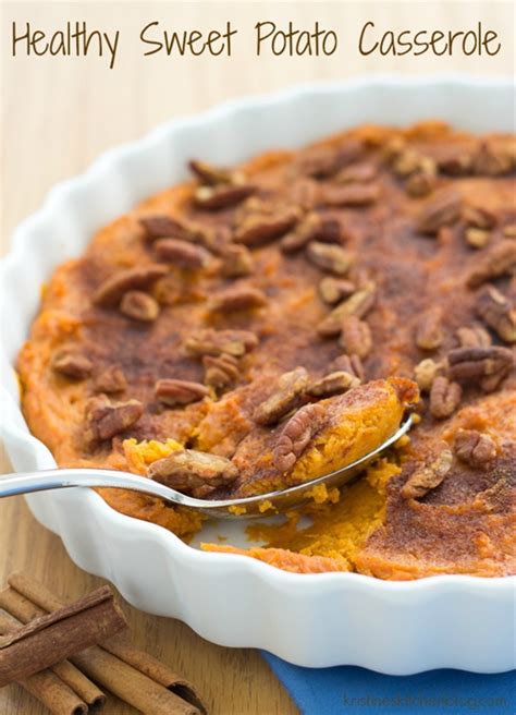 Healthy Sweet Potato Casserole recipe | Chefthisup