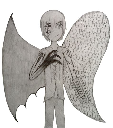 Takashi Nakamura, The Angel Demon Hybrid by Person896 on DeviantArt