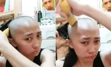 Video Viral, Sambil VC dengan Pria, Wanita Ini Cukur Rambut Hingga ...