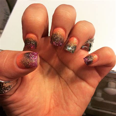 My spring ombre nails! Ombre Nails, Makeup Nails, Spring