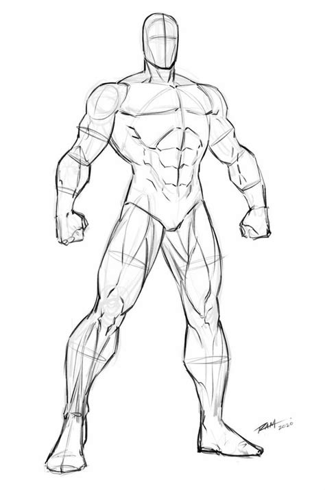 Superhero Pose - Tough Guy! by robertmarzullo on DeviantArt | Sketches ...