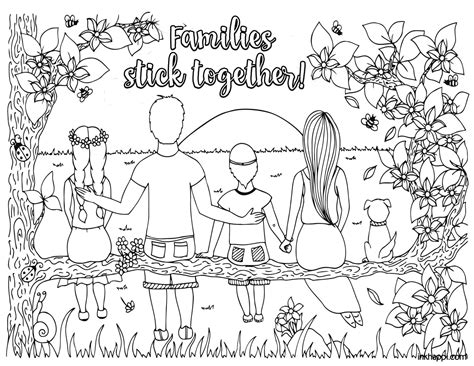 Home & Family Coloring Pages. Relax and Enjoy! - inkhappi