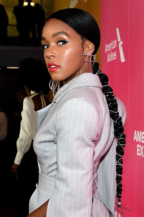 Janelle Monáe Steps Out With a Next-Level Braid at the 2018 Billboard