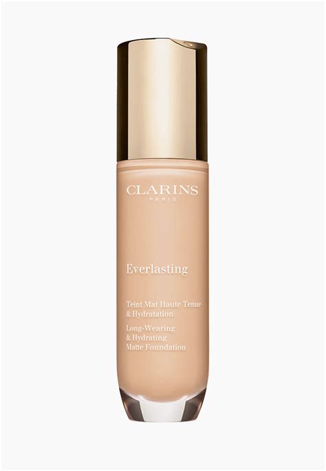 Тональный крем Clarins с матовым финишем, цвет: бежевый, CL035LWKZFA5 ...