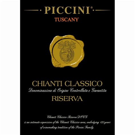 Piccini Chianti Classico Riserva 2008 | Wine.com