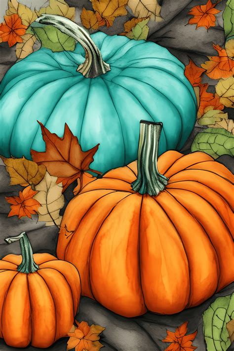Fall Pictures With Pumpkins And Leaves