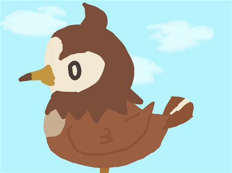 Shiny Starly (community Day July 2022) by Rameball on DeviantArt
