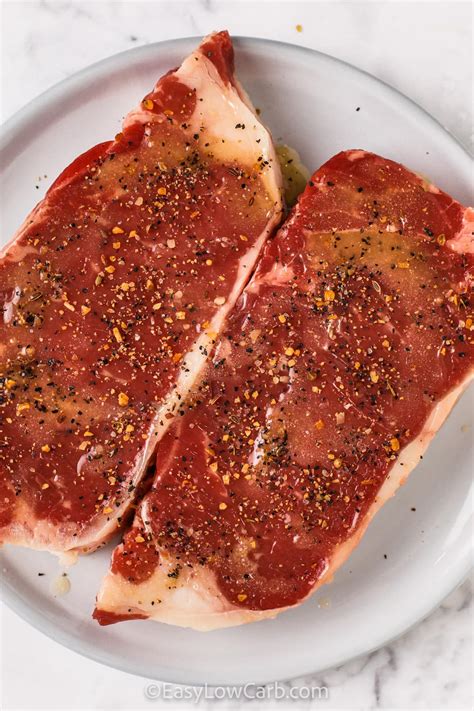 Grilled Striploin Steak (Tender & Juicy!) - Easy Low Carb