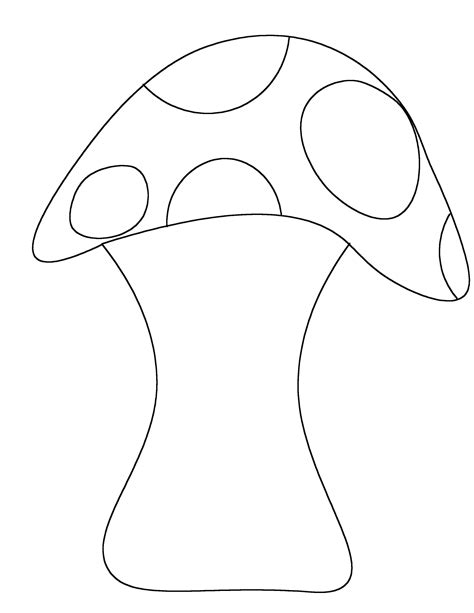 mushroom outline png  svg etsy