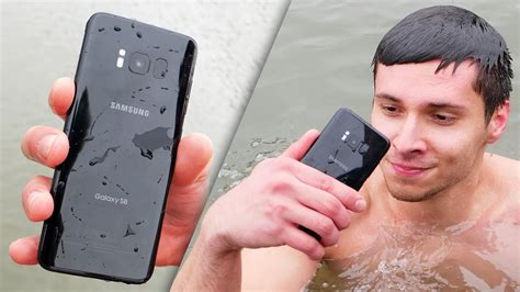 Samsung Galaxy S8 vs iPhone 7 Water Test! Secretly Waterproof? - YouTube