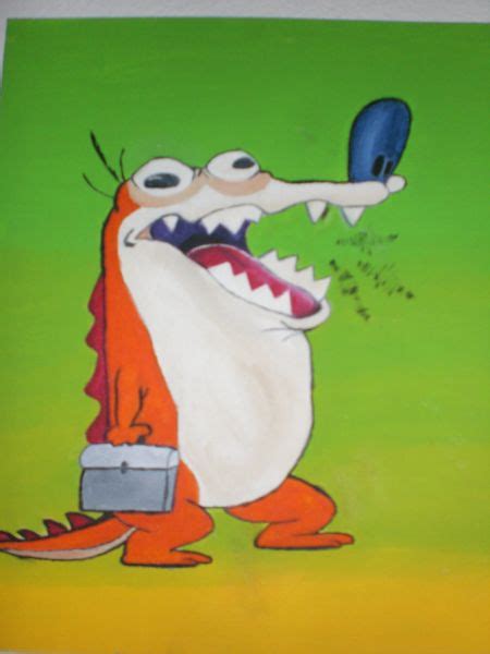 Crocostimpy Goes To Work by CerebralFeast on DeviantArt