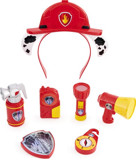 PAW Patrol, Marshall Movie Rescue 8-Piece Role Play Set for Kids ...