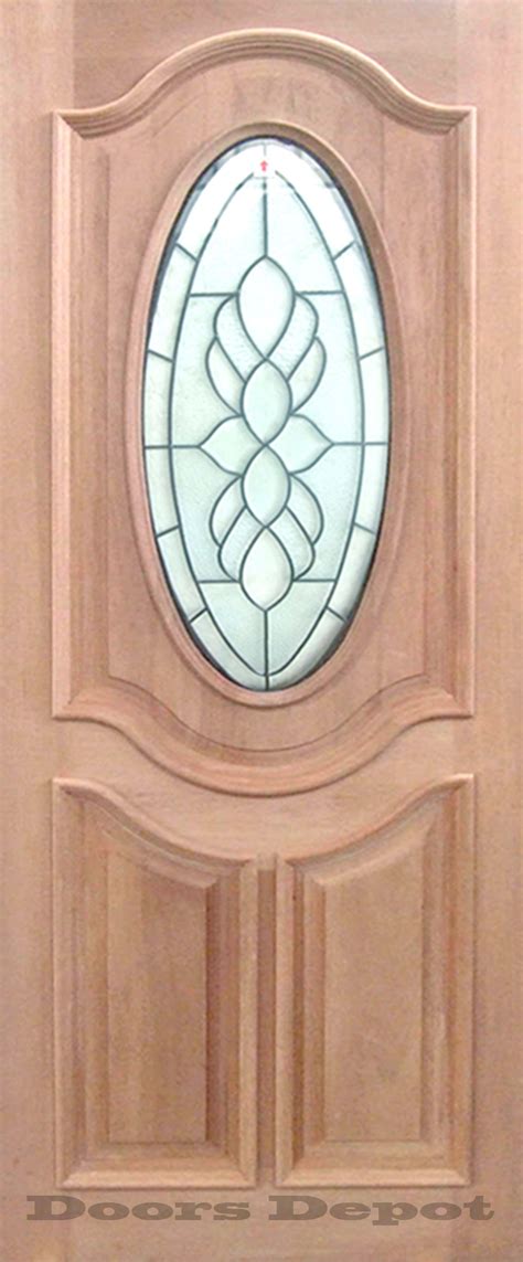 Triple Glass Entrance Door - Doors Depot