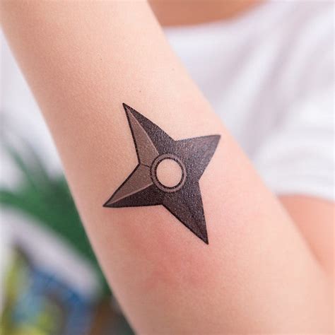 ninja star tattoo