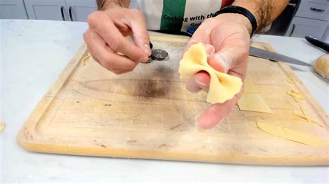 Homemade Farfalle (Homemade Bow Tie Pasta) - The Skinny Guinea