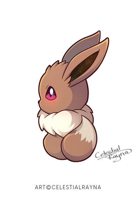 Chibi Eevee by CelestialRayna on DeviantArt