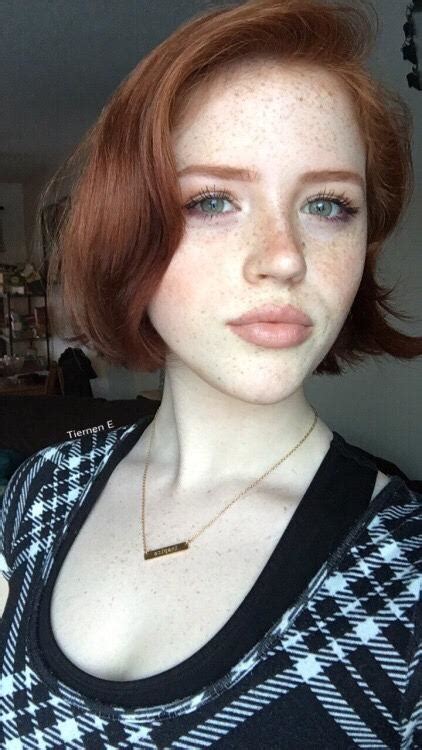 Pale skin beauty with red hair and freckles : r/aestheticwomen