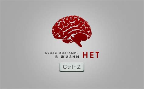 Обои Думай мозгами, скачать обои, фото и картинки бесплатно