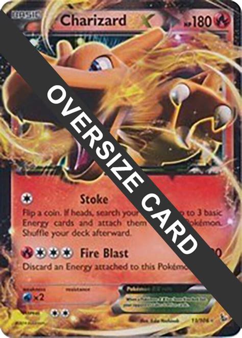 Charizard EX - 11/106 - Jumbo Cards - Pokemon