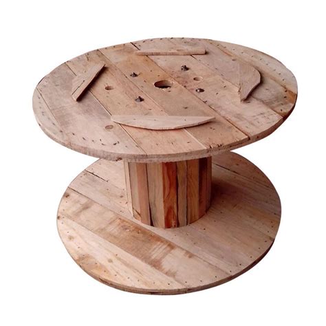empty large wooden cable spools cable reel wooden wire drum