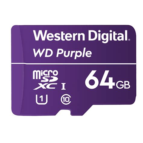 Western Digital – WD Purple 64Gb MicroSDXC – Street Guardian