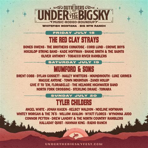 big sky festival   whitefish  showclix