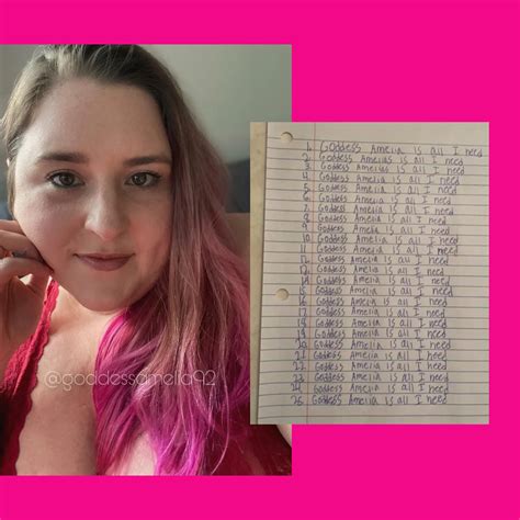 Love is all you need? Nah, Goddess Amelia is all you need. And I need