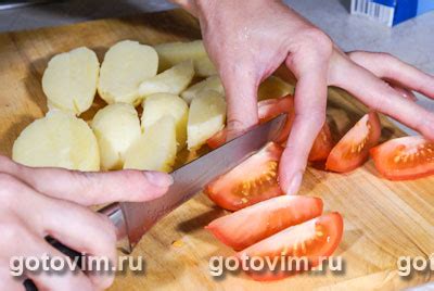 Картофельный салат с фетой. Рецепт с фото