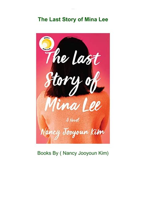 Downloads *Books* The Last Story of Mina Lee